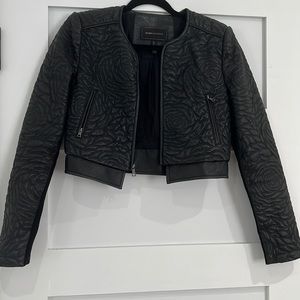 BCBG crop blazer